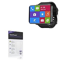 BoxWave Screen Protector Compatible with KOSPET MAX GPS Android Smartwatch TICWRIS MAX (2.86 in) - ClearTouch ImpactShield (2-Pack), Impenetrable Screen Protector Flexible Film