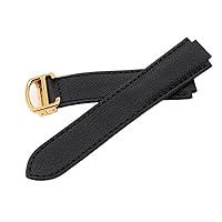 Canvas & Leather watch band strap Replacement With 18mm /20mm Fits For Cartier Ballon Bleu(buckle)