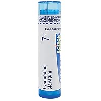 Boiron Lycopodium Clavatum 7C Md 80 Pellets for Bloated Abdomen Improved by Passing Gas