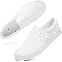 Women's Slip on Shoes Canvas Sneakers Loafers Non Slip Shoes Low Top Casual Shoes