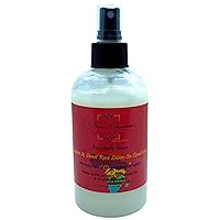 Haircare - Jasmin & Sweet Rose Leave-In Conditioner - For Natural, Dry, or Damaged Hair - Infused with ProVitamin B5, Keratin Protein, and Essential Oils