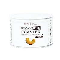 KAZ Smoky BBQ Roasted Cashews, Premium Quality, 3.5 Oz (Pack of 4).