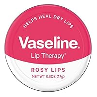 Vaseline Lip Therapy Lip Balm Tin, Rosy Lips, 0.6 Ounce