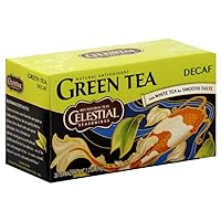 Celestial Seasonings Green Tea DECAF, 20-count (Pack of6)