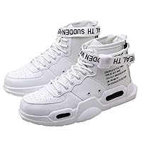 Beating Sneakers, Men's, Casual Shoes, Men's Sneakers, Running Shoes, Thick Sole, High Cut, Cushioned, Fashion, Breathable, Lightweight, Wide, Walking, Jogging, Breathable, Training