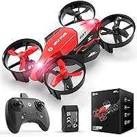 Holy Stone Mini Drone for Kids, HS210F 2 In 1 Small Indoor RC Quadcopter Helicopter Plane with Modular Battery, Land and Fly Mode, Auto Hovering, 3D Flip, Headless Mode, Toy Gift for Boys and Girls…