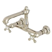 Kingston Brass KS7246AX English Country Bathroom Faucet, 6-5/8