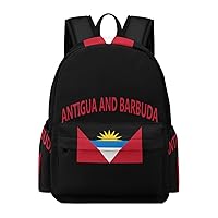 Flag of Antigua and Barbuda Unisex Laptop Backpack Lightweight Shoulder Bag Travel Daypack