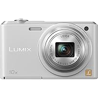 Panasonic Lumix DMC-SZ3 16.1 MP Compact Digital Camera with 20x Intelligent Zoom (White) (OLD MODEL)