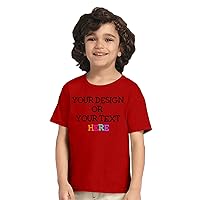 Custom Shirt Toddlers Boys Girls Personalized Text T-Shirt Front/Back Print