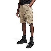 G-STAR RAW Men's Rovic Zip 3D Relaxed Fit Cargo Shorts