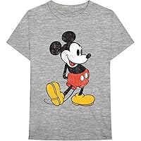 Disney Unisex Adult Mickey Mouse Vintage Cotton T-Shirt