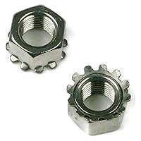 Keps K-Lock Nuts 304 Stainless Steel Lock Nuts #6-32 - 250 Pack