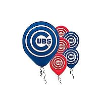 Chicago Cubs MLB Latex Balloons - 12