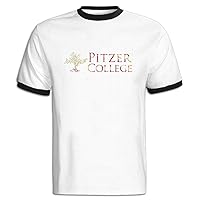 Men's Pitzer College T Shirt Black