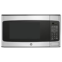 GE JESP113SPSS Countertop Microwave Oven, 1.1 Cubic Ft, Stainless Steel