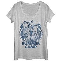 STAR WARS Forest Camp Women's Short Sleeve Tee Shirt