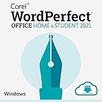 Corel WordPerfect Office Home & Student 2021 | Office Suite of Word Processor, Spreadsheets & Presentation Software [PC Download] Corel WordPerfect Office Home & Student 2021 | Office Suite of Word Processor, Spreadsheets & Presentation Software [PC Download] PC Download PC Disc
