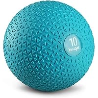 Yes4All Slam Balls, 10-40lb Medicine Ball Weight, Durable PVC Sand Filled Workout Dynamic Medicine Ball for Core Strengthen