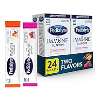 with Immune Support, Electrolytes with Vitamin C and Zinc, Advanced Hydration with PreActiv Prebiotics, Mixed Berry & Fruit Punch, Electrolyte Drink Powder Packets, 6 count (Pack of 4)