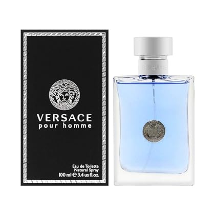Versace Pour Homme Eau De Toilette Spray, 3.4 Ounce