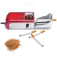 Electric Cigarette Injector Machine, Automatic Tobacco Rolling Machine, for Size 84 Mm Cigarette Tubes, Men's Father's Best Gift,Red