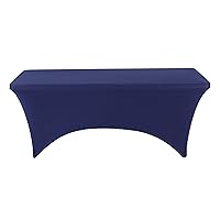 iGear Fabric Table Cover, Blue, 8'