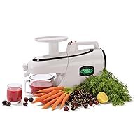 Tribest Green Star Elite GSE-5000-220V Jumbo Twin Gear Juice Extractor, 220V, NOT FOR USA USE,White