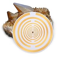 Raumvital Golden Plated Energy Disc 45 mm/1.77 inches - 100mm/3.94 inches - 170mm/6.69 inches (100 mm / 3,94 inch)