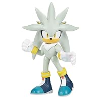 Sonic The Hedgehog 2.5-Inch Action Figure Modern Silver Collectible Toy