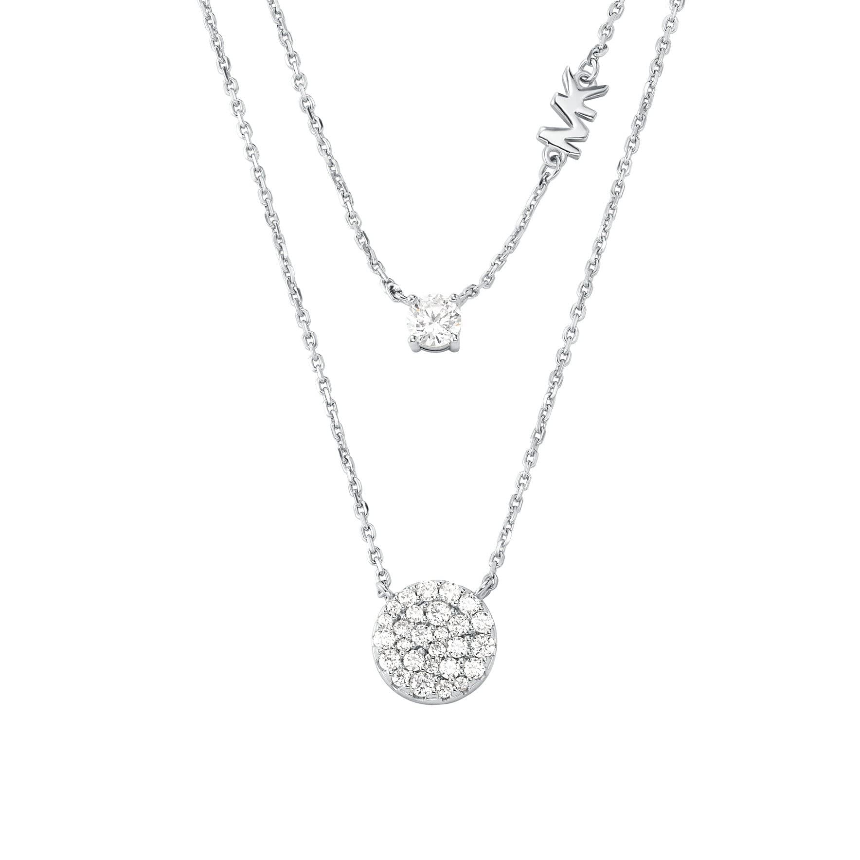 Mua Michael Kors Womens Silver Tone Pendant Necklace With Crystal Accents  trên Amazon Mỹ chính hãng 2023  Giaonhan247