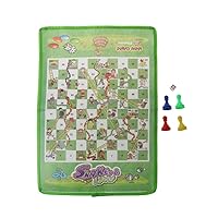 Snake and Ladder Kids Flying Chess Non-Woven Fabric Portable Family Board Game International Chess