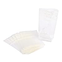 284 Cellophane Bags with White Lace Print, 9.5 x 16 cm Pack of 10