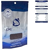 PE Pellets Saltwater Fish Food, 2mm 4 oz / 113g (Pouch)