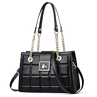 Xiaoyu Shoulder Handbags for Women Fashion Purses with Chain Strap Ladies Satchel Crossbody bags