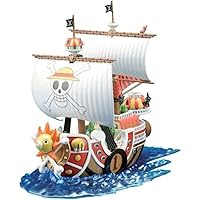 Building Toys Anime One Piece Thousand Sunny & Going Merry Ship Model Boat PVC Action Figure Collection Cartoon Toys-Sunny 7.4inch high