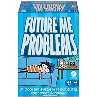 Mattel Games Future Me Problems Sarah's Scribbles 2 Decks Card Game for 2 to 4 Players, Perfect for Family Nights, Kids Toy, 7+ Years, HPH14