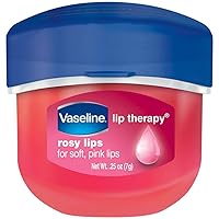 Vaseline Rosy Lip Therapy Size .25oz pack of 3