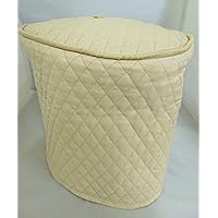 Quilted Slow Cooker Cover (8Qt Oval, Cream)