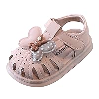 Dance Shoes Kids Sandals for Girls Toddler Breathable Slippers Kids Holiday Beach Anti-slip Hook and Loop Sandals Shoes