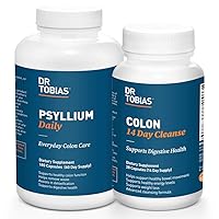 Colon Health Bundle with Colon 14 Day Cleanse & Psyllium Daily Supporting Healthy Bowel Movements