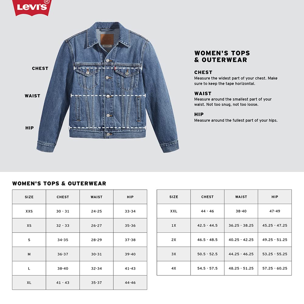 Levi's Women's Original Trucker Jacket (Standard and Plus)