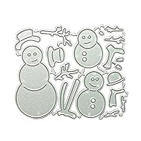 Scrapbook Stamp,Christmas Snowmans Metal Cutting Dies Stencil DIY Scrapbooking Album Paper Card