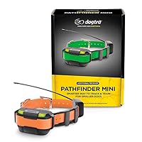 Dogtra Pathfinder Mini Additional Receiver in Orange 4-Mile 21-Dog Expandable Waterproof Smartphone GPS Tracking & Training Mini E-Collar