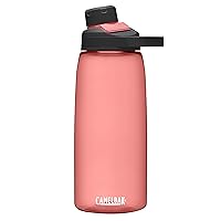 CamelBak Chute Mag BPA Free Water Bottle with Tritan Renew - Magnetic Cap Stows While Drinking, 32oz, Rose