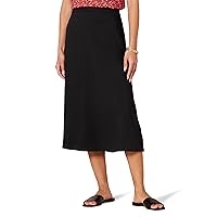 Amazon Essentials Women's Georgette Midi Length Skirt