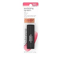 Neutrogena Revitalizing and Moisturizing Tinted Lip Balm with Sun Protective Broad Spectrum SPF 20 Sunscreen, Lip Soothing Balm with a Sheer Tint in Color Healthy Blush 20, 15 oz