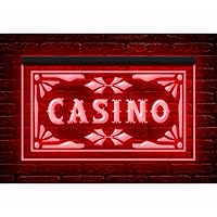 230022 Casino Games Gambling Room Man Cave Party illuminated Display LED Night Light Neon Sign (12