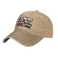Easter Eggs Print Casquette Baseball Casquette Camouflage Hats for Hunting Fishing Outdoor Activities