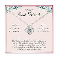 Gifts for Best Friend, Friendship Gifts for Women, Best Friend Friendship Necklace, Birthday Gifts for Her, Girl, Female Friends, Bestie, BFF